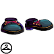 Oddly stylish shoes for an occultist...