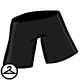 Black Quiggle Tuxedo Trousers