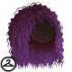 Purple Naturally Wavy Hair Wig