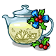 Holiday Flowering Tea Pot