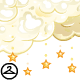 Thumbnail for Dyeworks White: Raining Stars Garland
