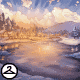 Thumbnail for Premium Collectible: Scenic Outdoor Ice Rink Background