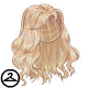 Thumbnail for Long Blonde Tinsel Wig