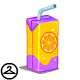 Orange Juice Box Handheld