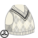 Thumbnail for Essential White Sweater Vest