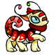 A cheerful, elegant Petpet, the Xepru is very sensitive to atmospheric changes.