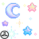Thumbnail for Pixel Moon and Star Filter