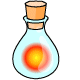  A minute explosion has been captured in this glass jar. Release the stopper to detonate your opponent! 