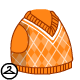 Thumbnail for Essential Orange Sweater Vest