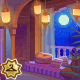 Summer Nights In The Lost Desert Background
