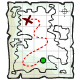 Faerie Caverns Treasure Map