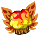 Fire Faerie Cupcake