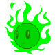 Green Baby Fireball - r101