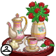Invite all your friends over and show off this gorgeous tea set! This was given out as a prize for the Y24 Festival of Neggs.