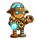 Steampunk Windup Robot