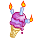 10th Birthday Ice Cream Cone