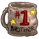 #1 Brother Coffee Mug - r101