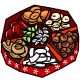 An fun assortment of all kinds of sweet things for your Neopet to enjoy.