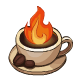 Flaming Hot coffee