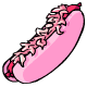 Pink Hot Dog