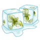 Mint Ice Cubes