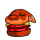 Red Poogle Tomato and Ketchup Burger