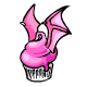 Pink Shoyru Cupcake