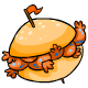 Orange Rambus Burger