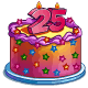 Neopets 25th Birthday Cake