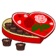 Valentines Heart Shaped Chocolate Box