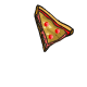 Cherry Cheese Pizza Slice