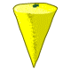 Cone-Shaped Lemon