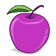 Its just like an apple, except its
purple!