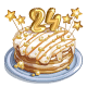Neopets 24th Birthday Cake