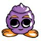 Purple JubJub Biscuit Jar