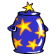 Starry Biscuit Jar