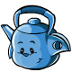 Blue Kacheek Teapot