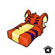 Red Kougra Bed