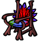 Lutari Feathered Chair - r101