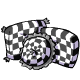 Checkered Pillow Set