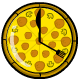 Pizza Wall Clock