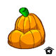 This pumpkin bean bag will add a splash of colour to any room.