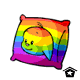 Rainbow Kacheek Pillow