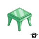 Simple Green Side Table - r20