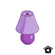 Simple Purple Lamp - r20
