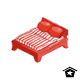 Simple Red Bed - r20