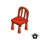 Simple Red Chair