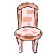 Pink Tile Patio Chair