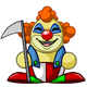 Carnival of Terror Clown Gnome