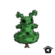 How cute this tree has been trimmed
to look like a Grundo.